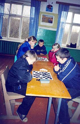 Отборочный тур игры в шашки