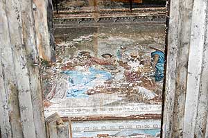 Фрагменты росписи храма