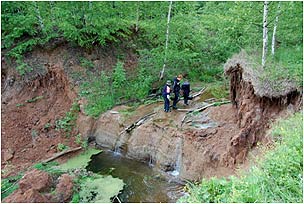 Водопад на реке