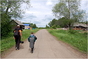 Входим в деревню