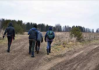 Поворачиваем в сторону д. Ширкино