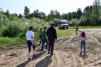 Возвращаемся к автобусу